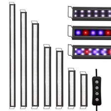 hygger Aquarium Light Full Spectrum Aqua Plant 12 18 30 36 52" Tank with Timer