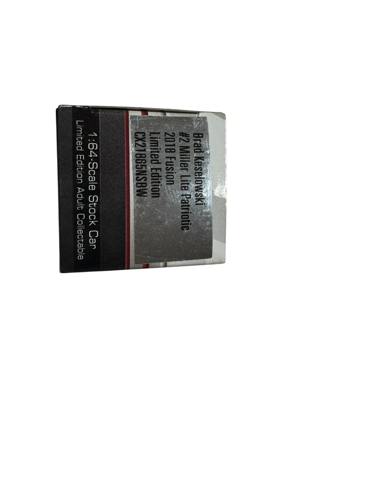 Brad Keselowski #2 Miller Lite 2018 Fusion Limited 1/64 NASCAR Diecast Action - Image 4 of 4