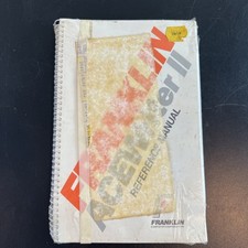 Franklin ACEWriter II Word Processor for Franklin and Apple II Systems