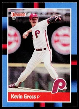 1988 Donruss Kevin Gross #113 Philadelphia Phillies