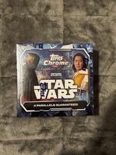 Topps Chrome Sapphire Edition Star Wars 2025 Hobby Box New Factory Sealed