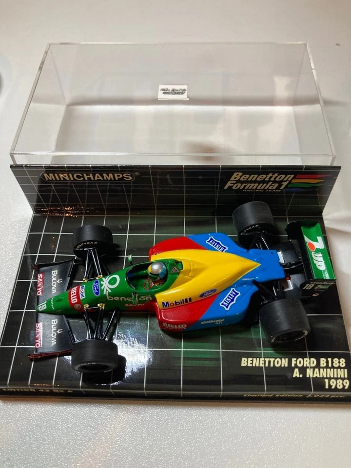 Modellino auto pressofuso Minichamps 1/43 Benetton Ford B189 - Immagine 2 di 4