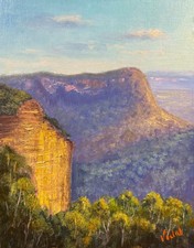 Last Light near Narrow Neck, Katoomba, NSW