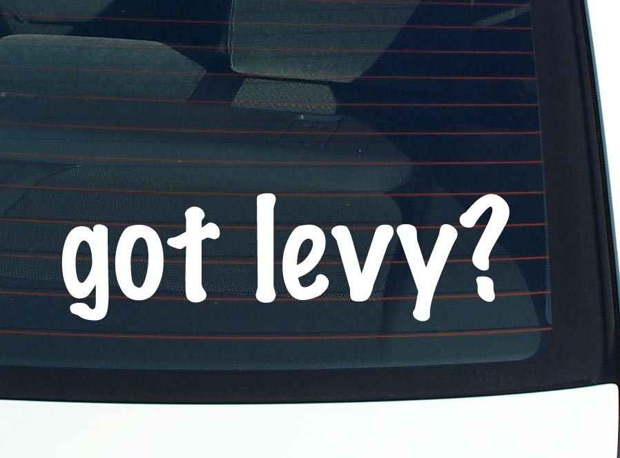 Got Levy? Funny Last Name Car Decal Bumper Sticker Vinyl Window Pride