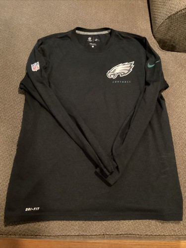 Philadelphia Eagles Nike On Field Long Sleeve Tee Mens L Excellent Condition