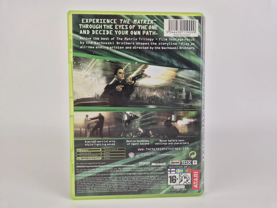 **BEST PRICE** The Matrix: Path of Neo XBOX ORIGINAL - Image 2 of 4