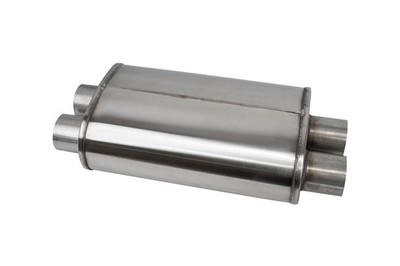CORSA Performance PRO Series For 3.0in Dual Inlet/Outlet Tuned Muffler - 22.25in