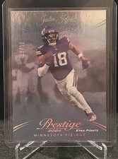 2024 Panini Prestige Justin Jefferson Xtra Points Platinum #9/10 Vikings SP