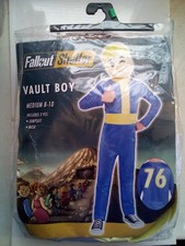 Fallout Sheltor Vault Boy Size Child Medium Costume