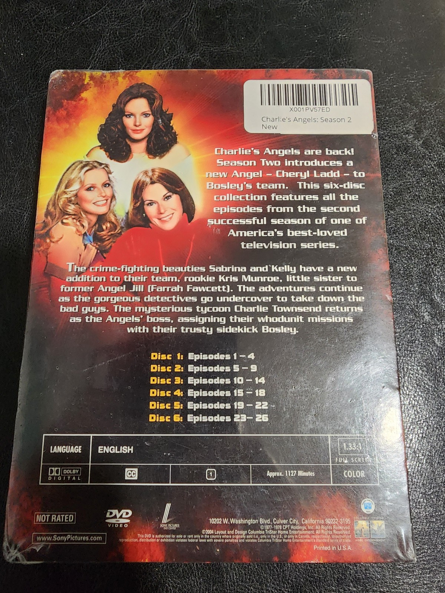 Charlies Angels - The Complete Second Season (DVD, 2004, 6-Disc