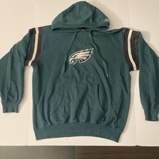 Vintage Philadelphia Eagles Hoodie Size Large 2000  s Men  s - Authentic NFL