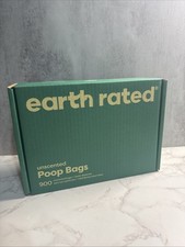Earth Rated Dog Waste Bag Dispenser  900 Leakproof Unscented Bags for Poop