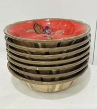 Tracy Porter “The Octavia Hill Collection” Soup Cereal Bowl - 7 Pc Garden Set