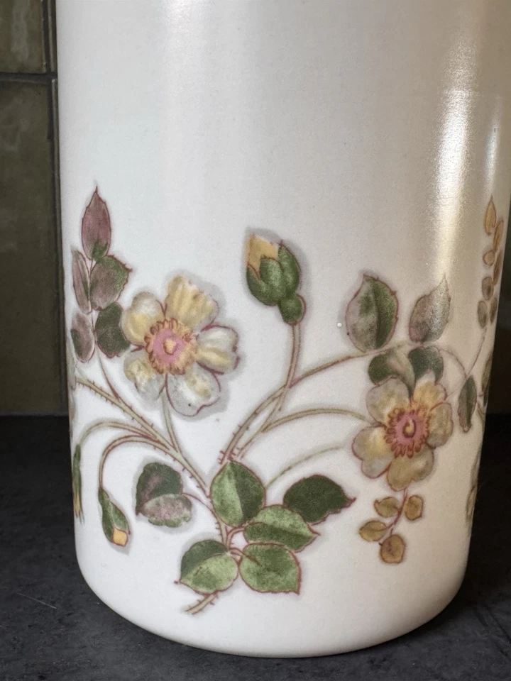 Vintage Marks & Spencer Autumn Leaves St. Michael’s Utensil Jar Holder 16.5cm - Image 3 of 4