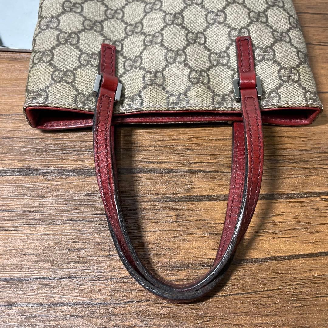 GUCCI GG Supreme PVC Mini Tote Bag Authentic Rare Compact Crossbody Bag thumbnail 17