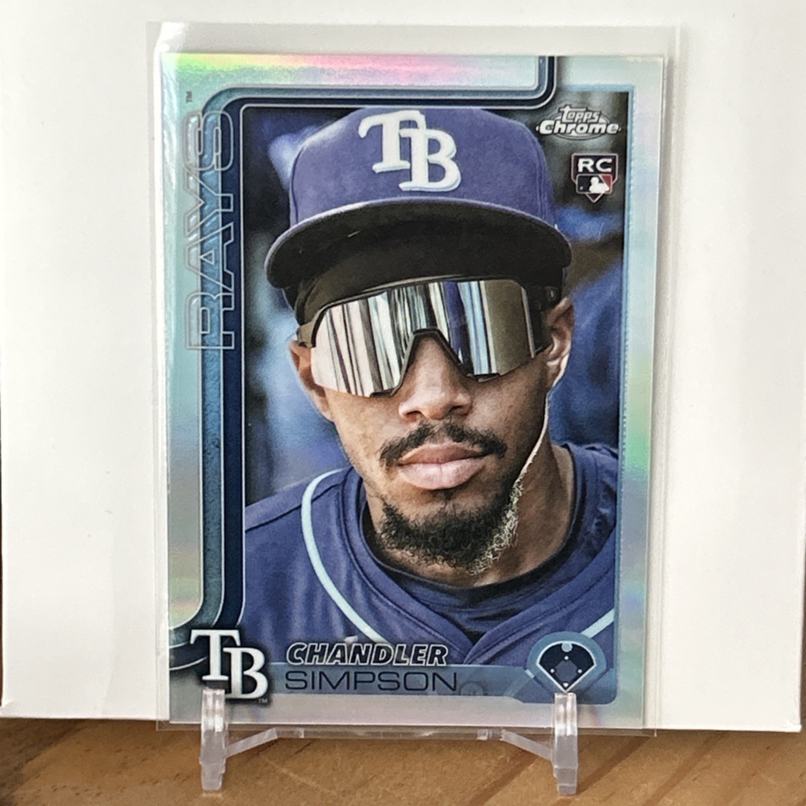 2025 Topps Chrome Update - Chandler Simpson #USC179 Rays - IMAGE VARIATION SP