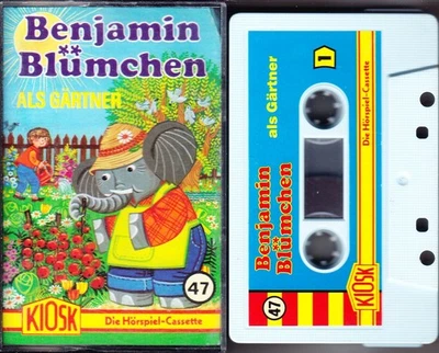 MC Benjamin Blümchen 47 - Benjamin Blümchen als Gärtner - KIOSK alt blau - Bild 1 von 3
