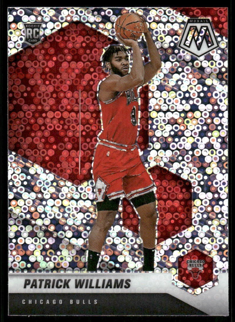 2020-21 Panini Mosaic - Rookie Variation Patrick Williams #206 Silver 