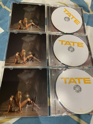 Tate McRae Signed - So Close to What CD + Signed Art Card
