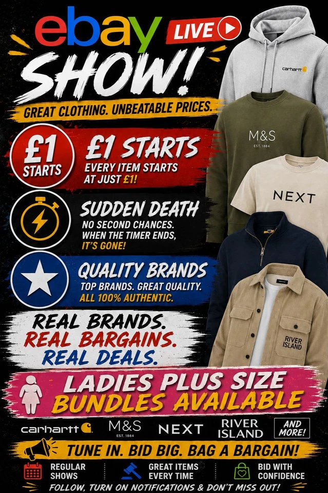 Brand New Ex High Street Clothing