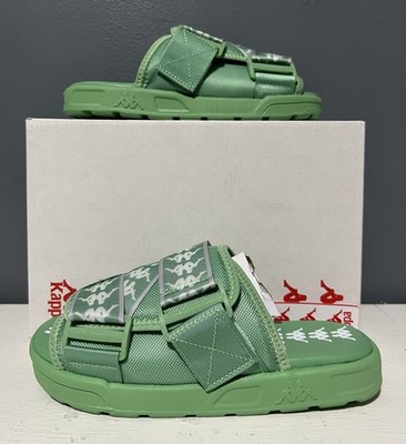 Kappa 222 Banda Mitel 1 Sandals/Slides - 7M Green (I Ship Fast)
