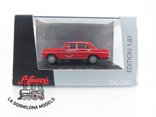 VR1487 H0 1:87 SCHUCO 45 256 3200 MERCEDES BENZ 200/8 FIREFIGHTERS - ORIGINAL...