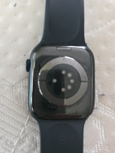 Apple Watch Series 7 45mm Aluminum Case with Sport Band - Midnight, Regular (GPS - Zdjęcie 3 z 3