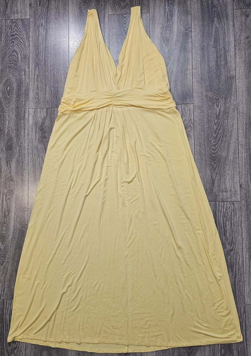 golden afternoon dress in linen Iman Gown With Gold Belt – Shaho