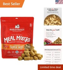 Freeze-Dried Raw Beef Meal Mixers- Dog Food Topper and Mixer - Made with 95 ...