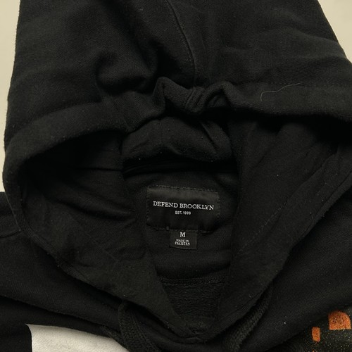 Spike Lee 40 Acres and a Mule x Defend Brooklyn Hoodie Micheal Jordan schwarz Gr. M - Bild 5 von 6