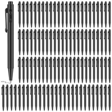 CDOKY 100 Pcs 4'' Mini Pen Bulk, Small 1 Count Pack of 100 , Black