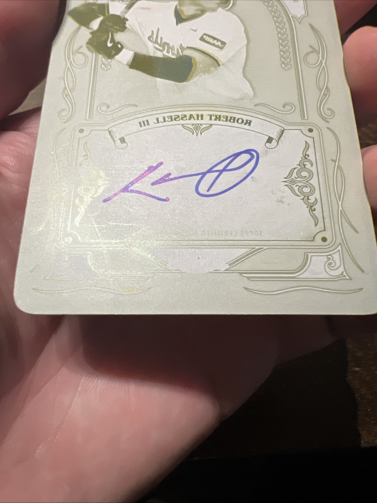 robert hassell iii Auto Yellow Printing Plate 1/1 view 3