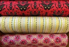 FREE SPIRIT-LAND ART BY ODILE BAILLOEUL- MANY CHOICES- BY THE YARD