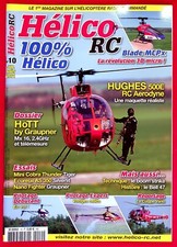 MAQUETTISME - HELICO RC N° 10 / HUGUES 500E REC AERODYNE - HOTT BY GRAUPNER