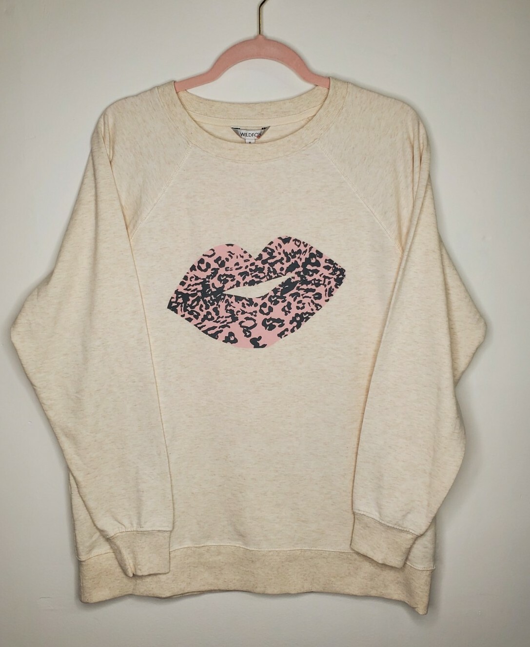 wildfox lips sweatshirt