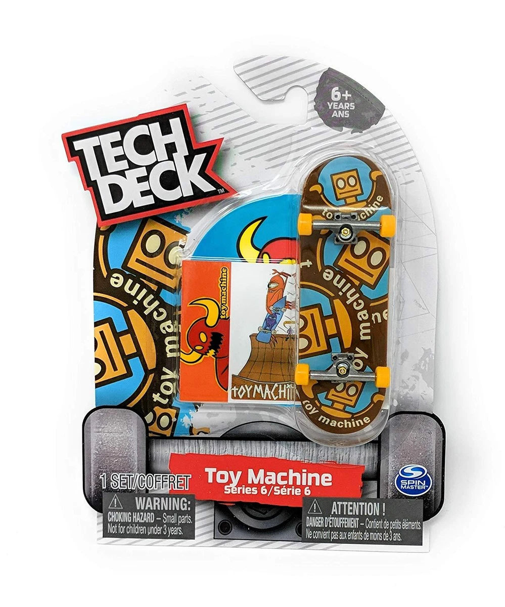 New RARE Tech Deck Toy Machine Robot Series 6 Fingerboards Skateboards SK8