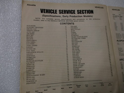 Snowmobile Service Manual 8th Edition - Picture 2 of 6