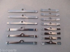 CHROME VALVE COVER SPREADER BARS 14 PC.SET BIG BLOCK CHEVY 396 427 454 502 #9640