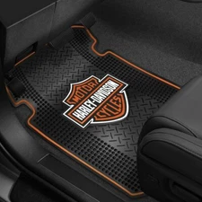 Harley-Davidson Elite Series Floor mats sold as pair (2) diamondtread