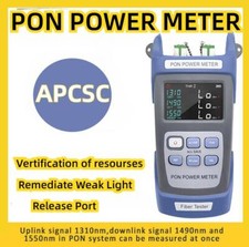 Portable OLT/FTTX ONT 1310nm/1490nm/1550nm PON Power Meter Optical Fiber Tester