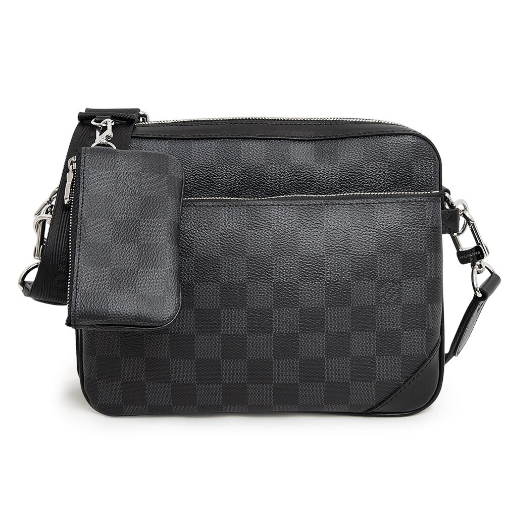 LOUIS VUITTON Trio Messenger Shoulder Bag Damier Graphite