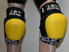 187 Pro Lock In Recaps C1 Yellow Skate Pads