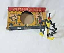 Vintage Palmer Plastics Midway Bingo Wheel w/ Original Box Made in USA 1950's