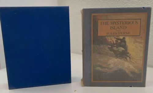 The Mysterious Island, Scribners Illustrated  Classics, N.C. Wyeth, Deluxe Ed