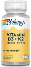 SOLARAY Vitamin D3 K2 - Bone Health and Immun...
