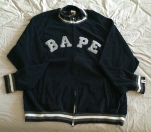 bape quarter zip