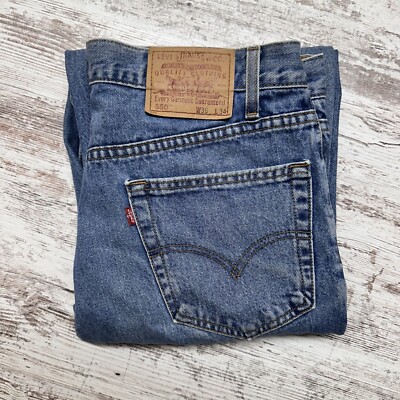 Vintage Levis 550 Jeans Mens 36x34 Blue Denim Relaxed Fit Taper Y2K 2000s