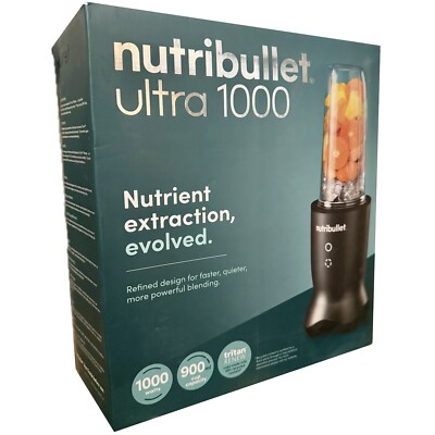 Nutribullet Nutri Bullet Ultra 1000W Mixer Blender To-Go-Becher Pulse | NEU