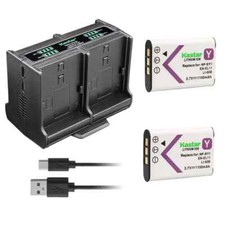 LHD4 Charger 2 battery for Nikon EN-EL11 Nikon Coolpix S550 Coolpix S560