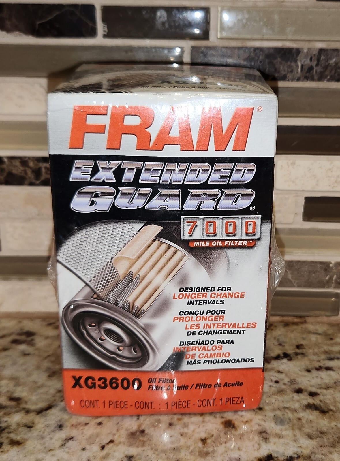 Filter 7000 Mile Oil Filter Synthetic Sealed!